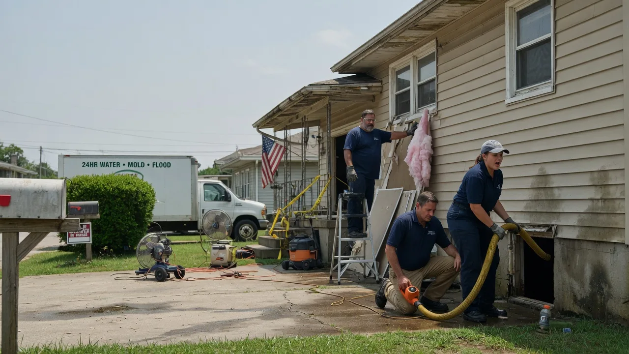 Water Damage Repair in Ophiem, IL near me